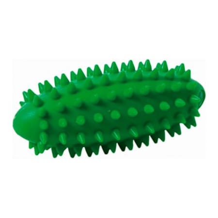 Fabrication Enterprises TOGU Elongated Knobbed Ball, 4.3"L x 2" Diameter, Green 30-4751G